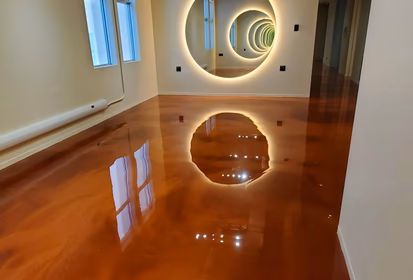 Apartment building concrete restoration