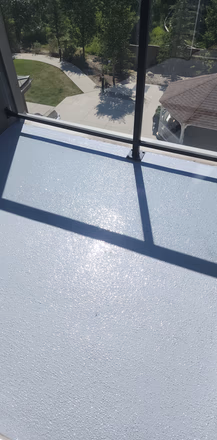 Concrete balcony restoration project